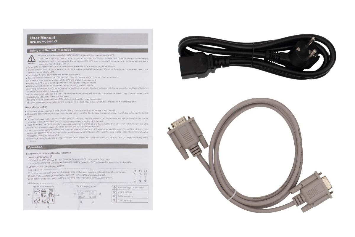 Источник бесперебойного питания  SNR-UPS-LIRM-600
