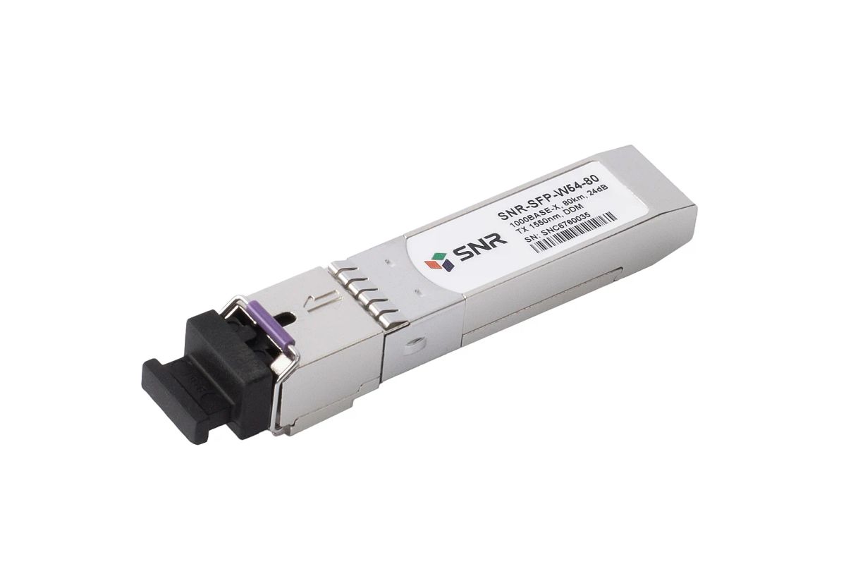 Трансивер  SNR-SFP-W54-80-LC