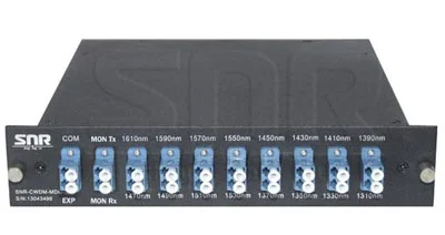 Мультиплексор  SNR-CWDM-MDM-8/M-MON-UPG
