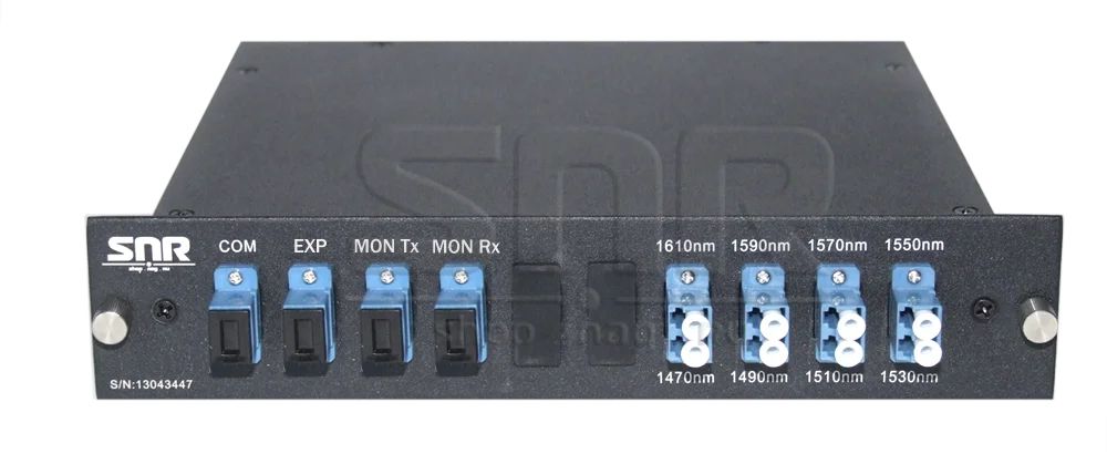 Мультиплексор  SNR-CWDM-MDM-4/M-MON-UPG