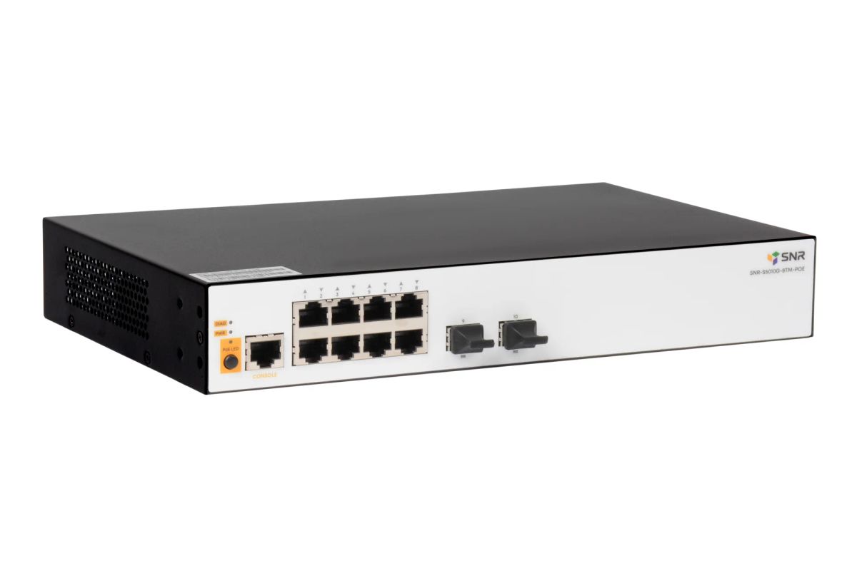 Коммутатор  SNR-S5010G-8TM-POE