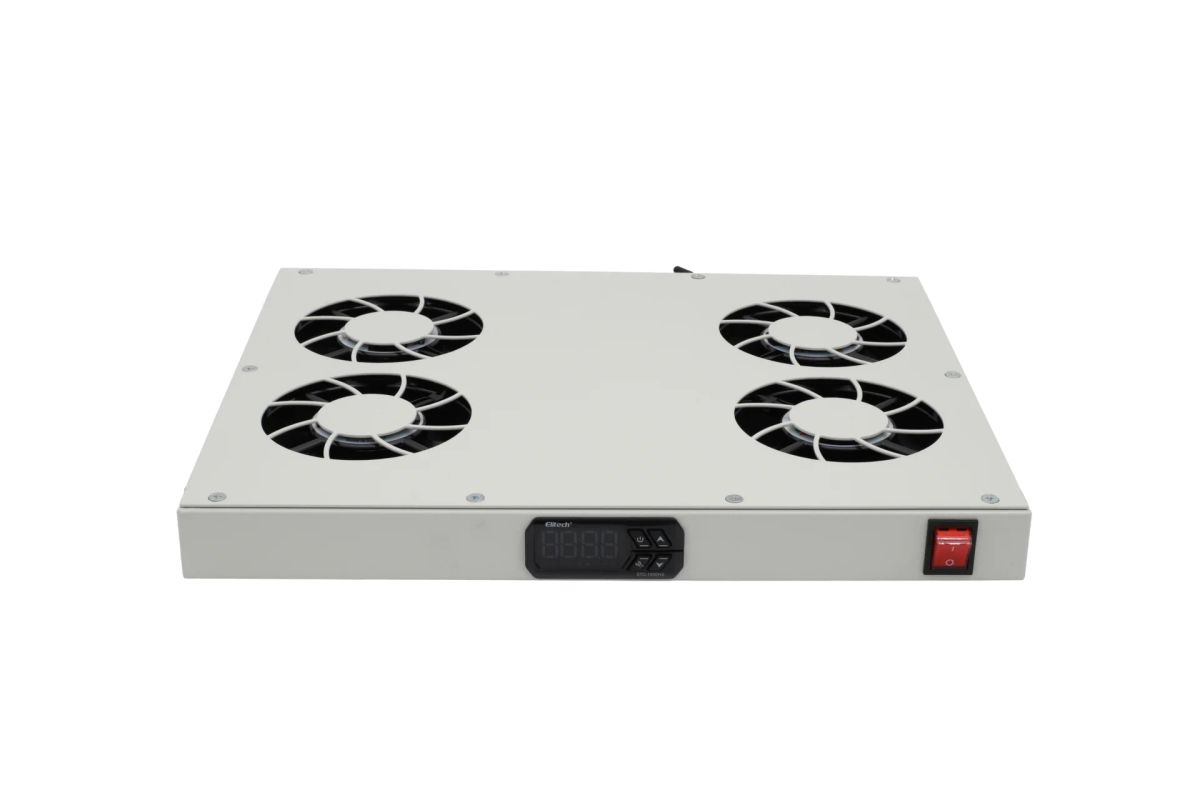 Модуль вентиляторный  SHELF-4F-THERM-RAL7035