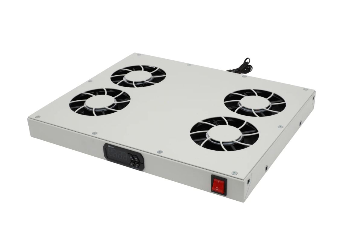 Модуль вентиляторный  SHELF-4F-THERM-RAL7035