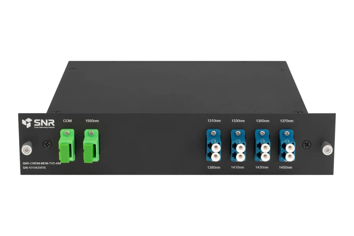 Мультиплексор  SNR-CWDM-MDM-TV5-4/M