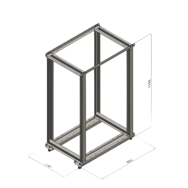 Стойка телекоммуникационная  SNR-STK-S-7524