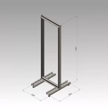 Стойка телекоммуникационная  SNR-STK-O-6033
