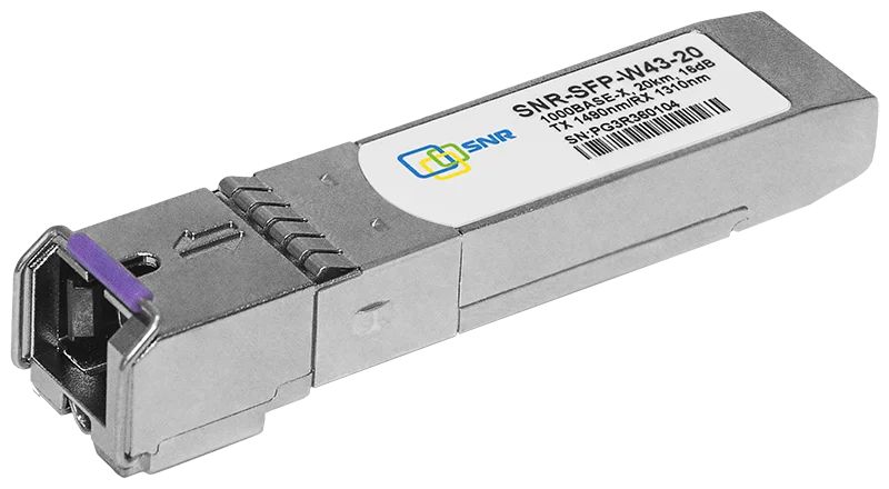 Трансивер  SNR-SFP-W43-20