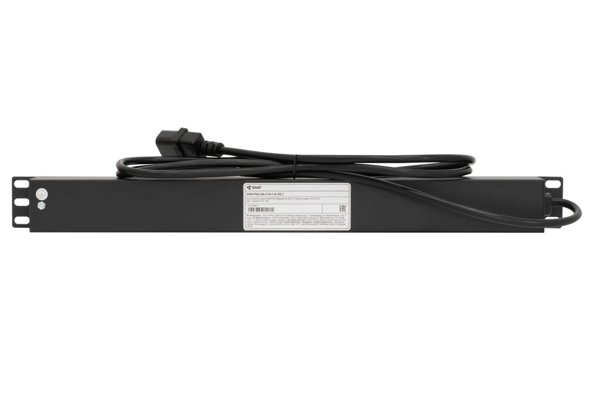Блок розеток  SNR-PDU-8A-С14-1.8-10L1