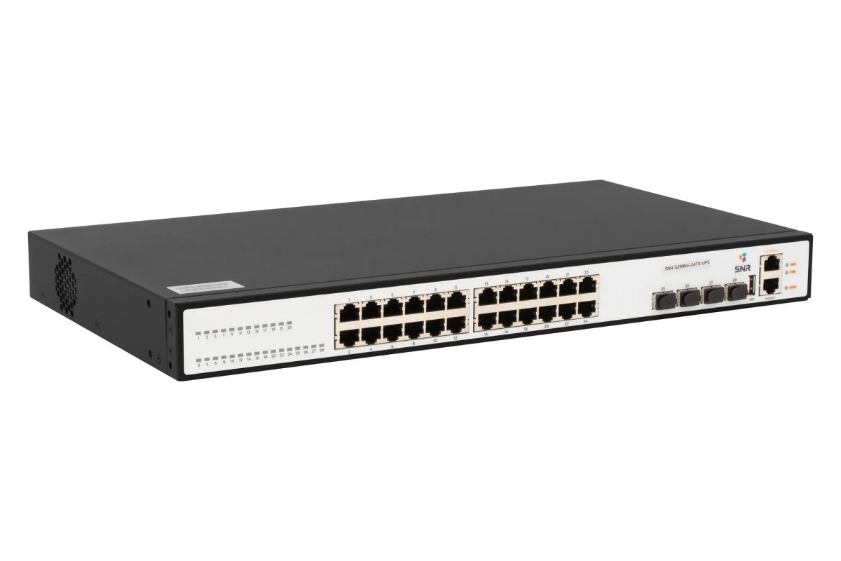 Коммутатор  SNR-S2995G-24TX-UPS