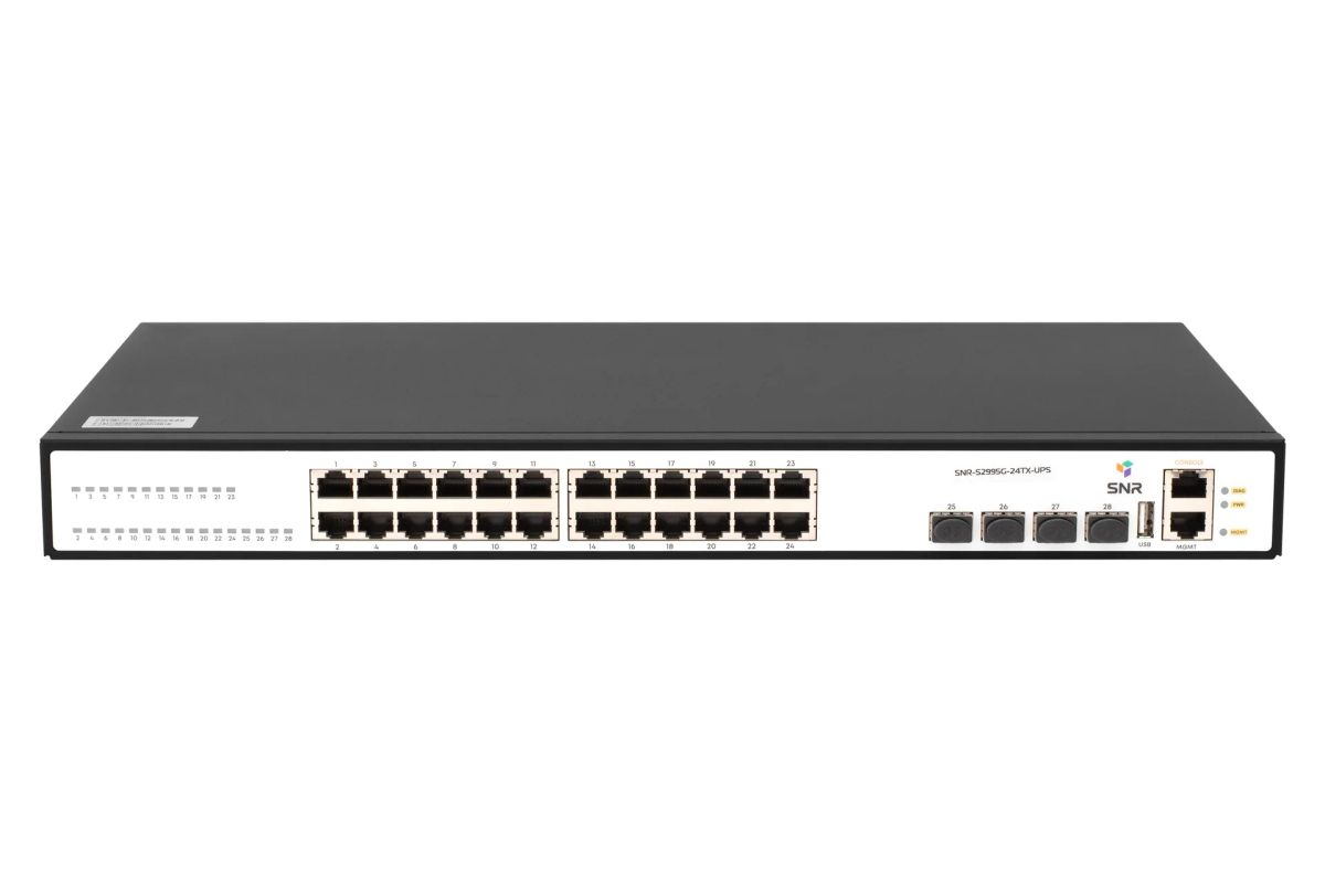 Коммутатор  SNR-S2995G-24TX-UPS