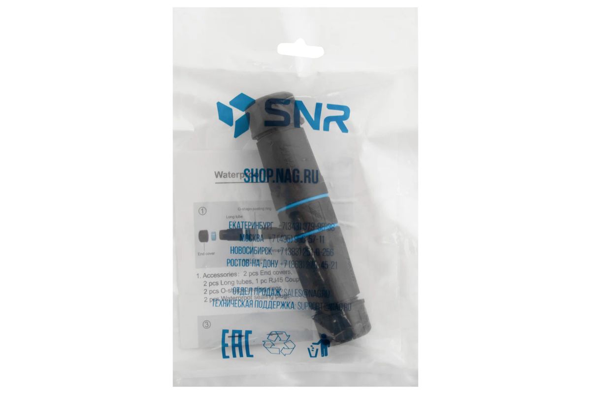 Соединитель кабельный  SNR-RJ-45-с6-IP68