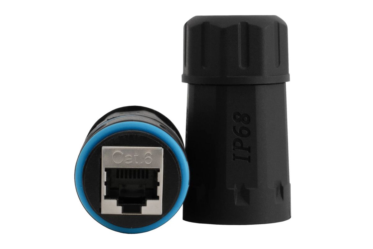 Соединитель кабельный  SNR-RJ-45-с6-IP68