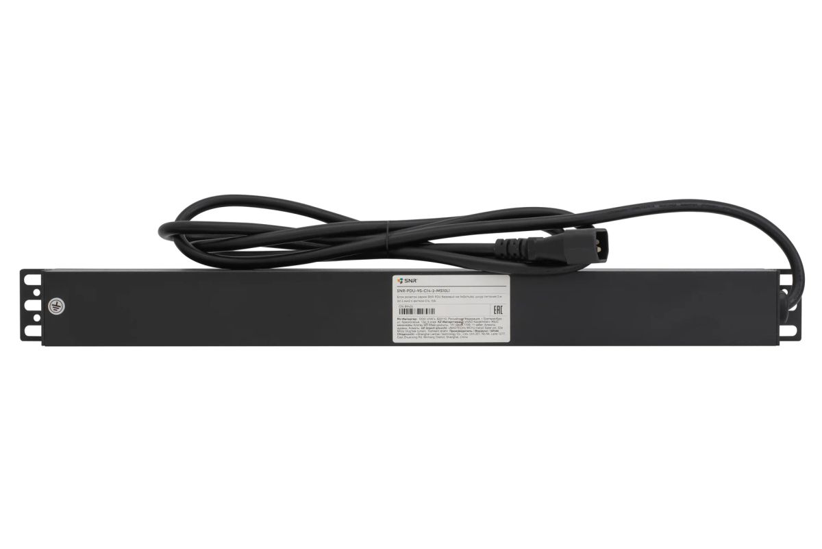 Блок розеток  SNR-PDU-9S-C14-2-MS10L1