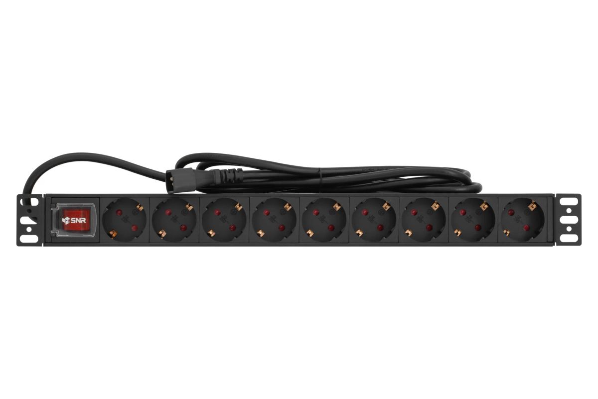 Блок розеток  SNR-PDU-9S-C14-2-MS10L1