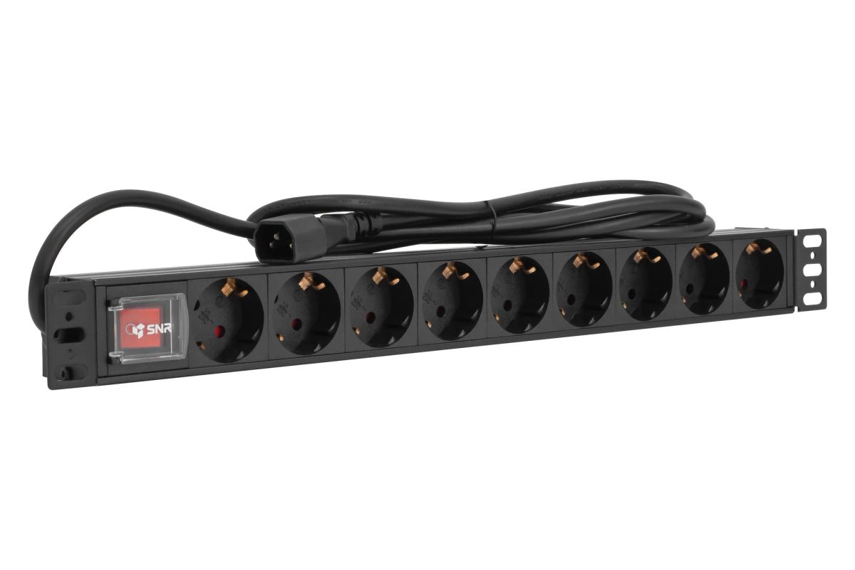 Блок розеток  SNR-PDU-9S-C14-2-MS10L1