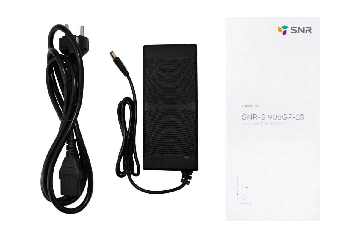 Коммутатор  SNR-S1908GP-2S