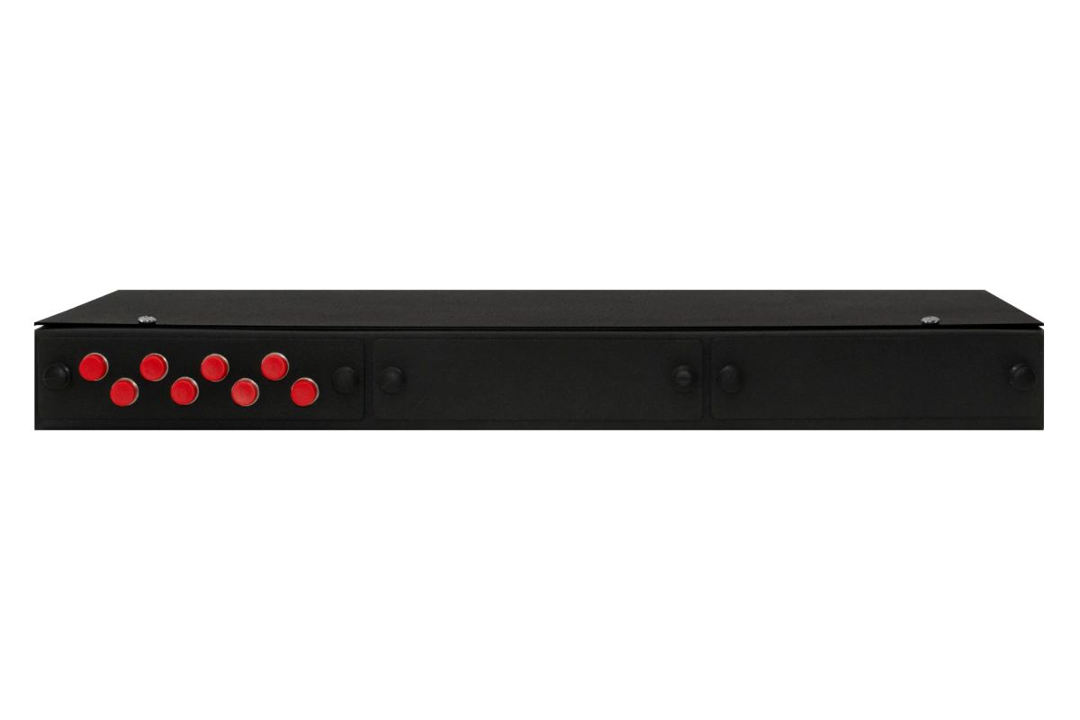 Кросс оптический  SNR-ODF-24R-8FC-P-BK