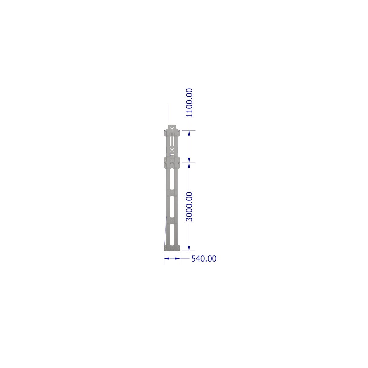 Секция эстакады KM-TR-OP-SVF-6000-4000-2 HD TR0420
