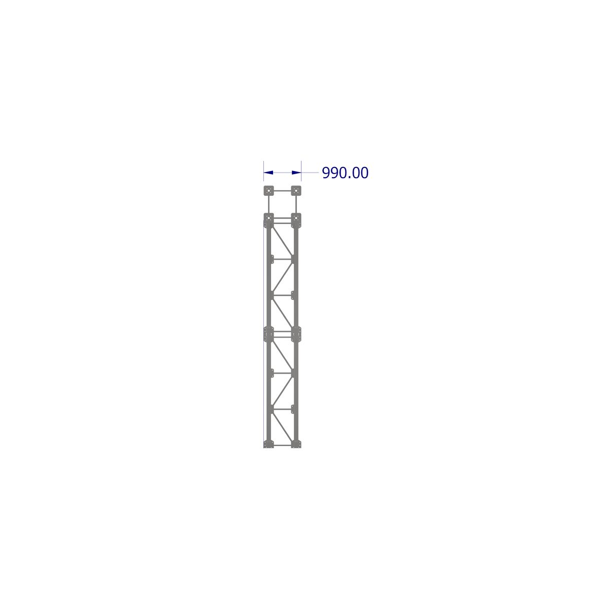 Секция эстакады KM-TR-OP-FS-9000-6000-2 HD TR0417