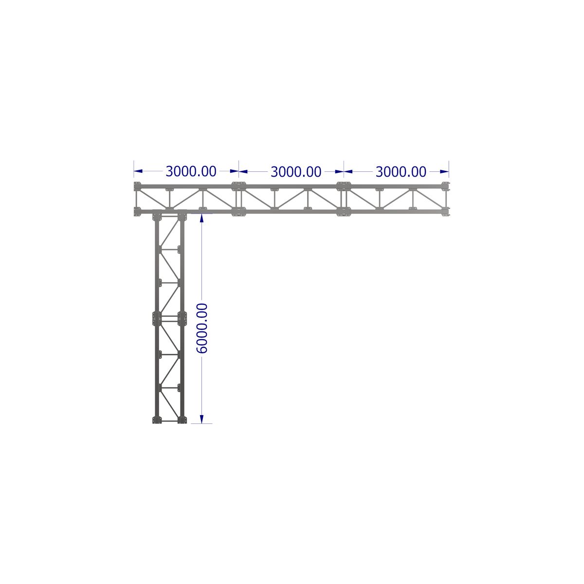 Секция эстакады KM-TR-OP-FS-9000-6000-2 HD TR0417
