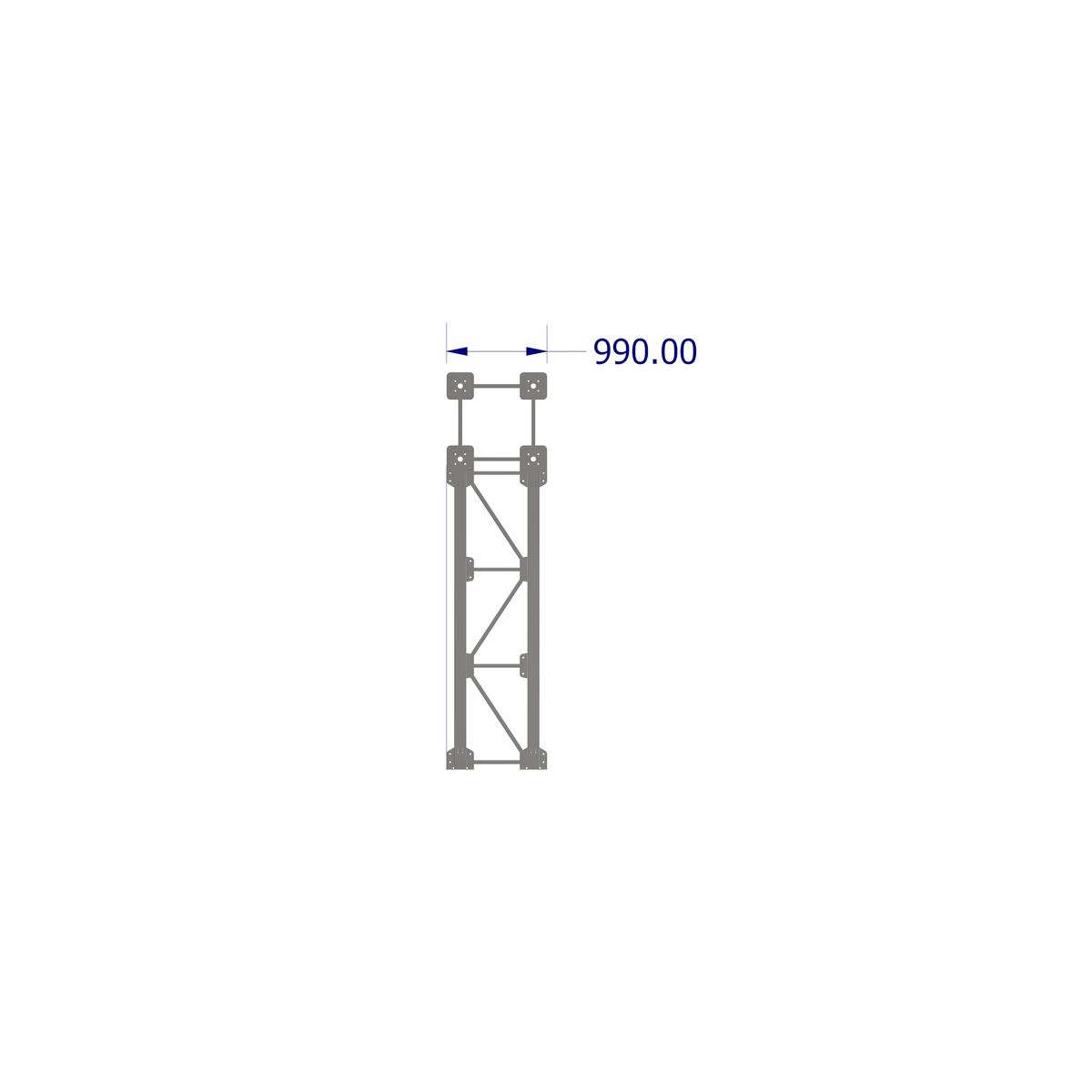 Секция эстакады KM-TR-OP-FS-9000-3000-2 HD TR0414