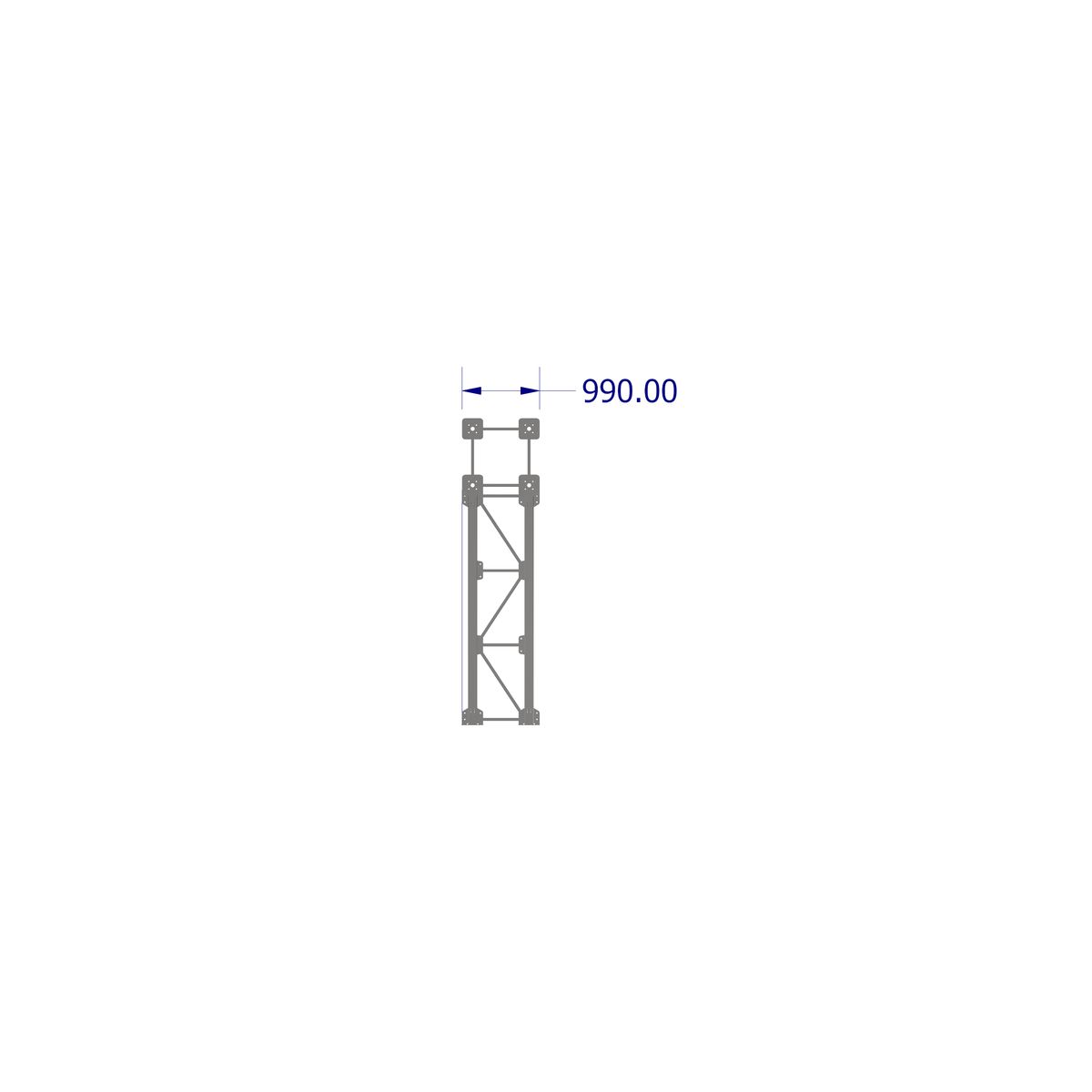 Секция эстакады KM-TR-OP-FS-9000-3000-1 HD TR0198