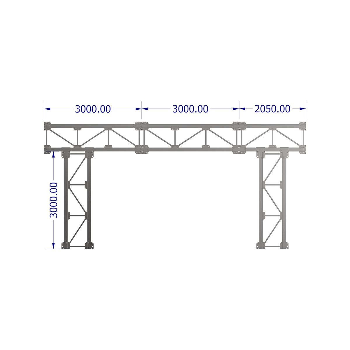 Секция эстакады KM-TR-OP-FS-6000-3000-1 HD TR0197