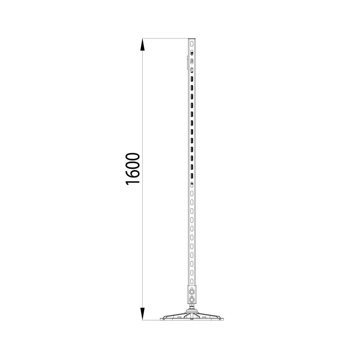 Опорная конструкция KM-TR-F-SSfHCAD-D1250 HD TR0274