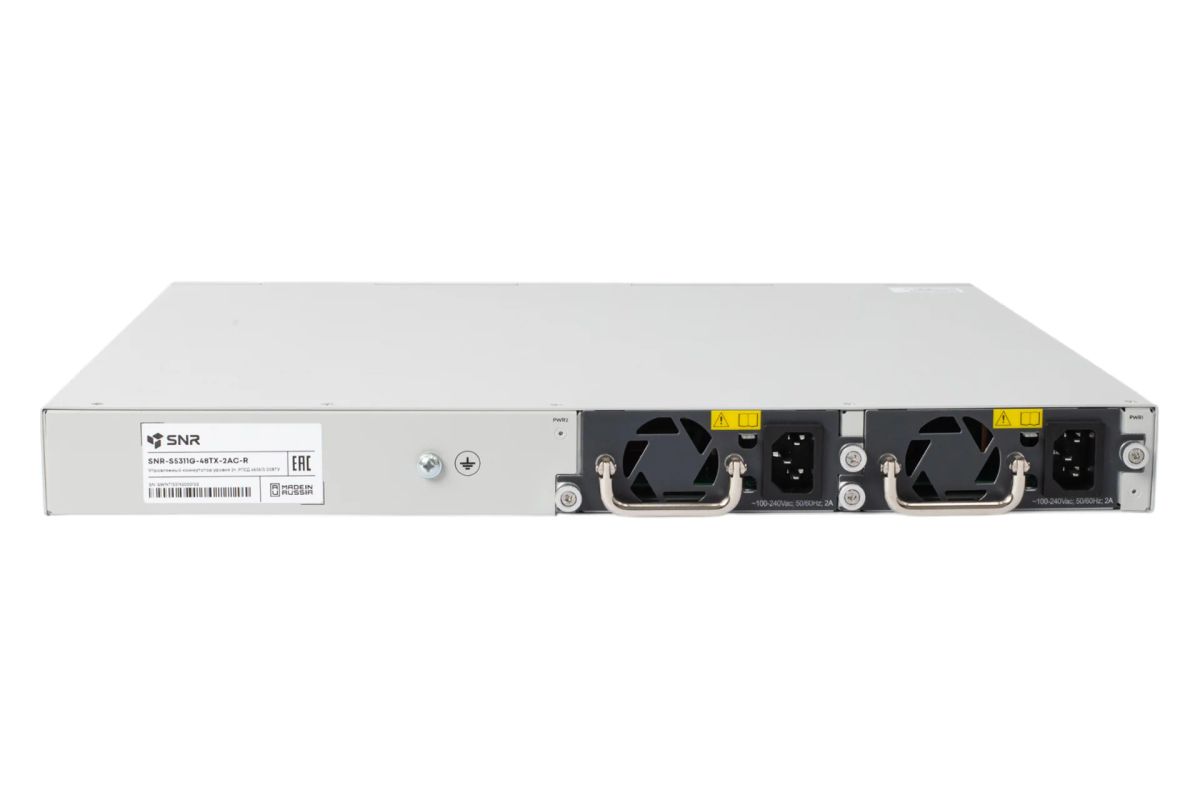 Коммутатор  SNR-S5311G-48TX-2AC-R