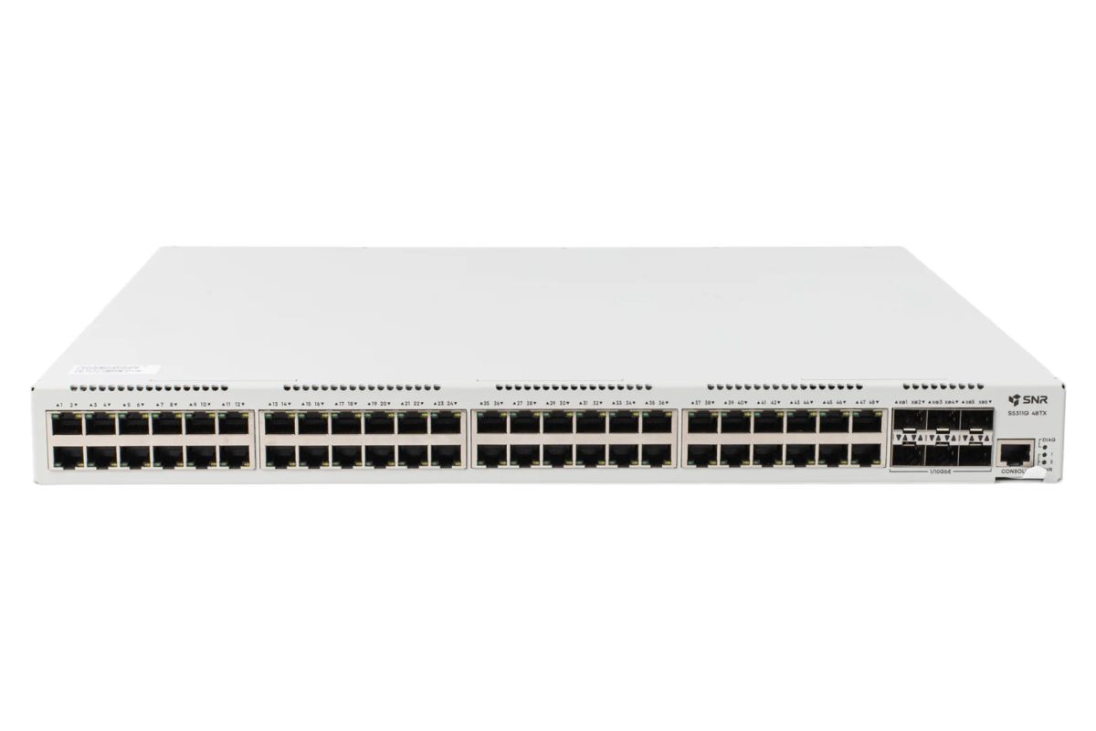 Коммутатор  SNR-S5311G-48TX-2AC-R