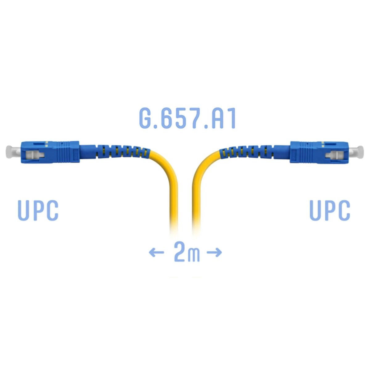 Патч-корд оптический  SNR-PC-SC/UPC-A-2m
