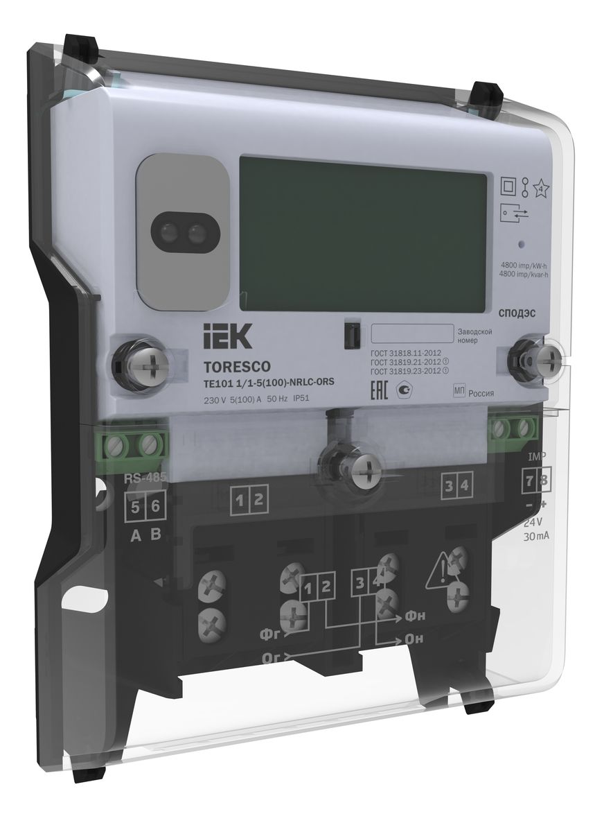 Счетчик электроэнергии TE101 1/1-5(100)-NRLC-OG TR-TE101-100-1-G
