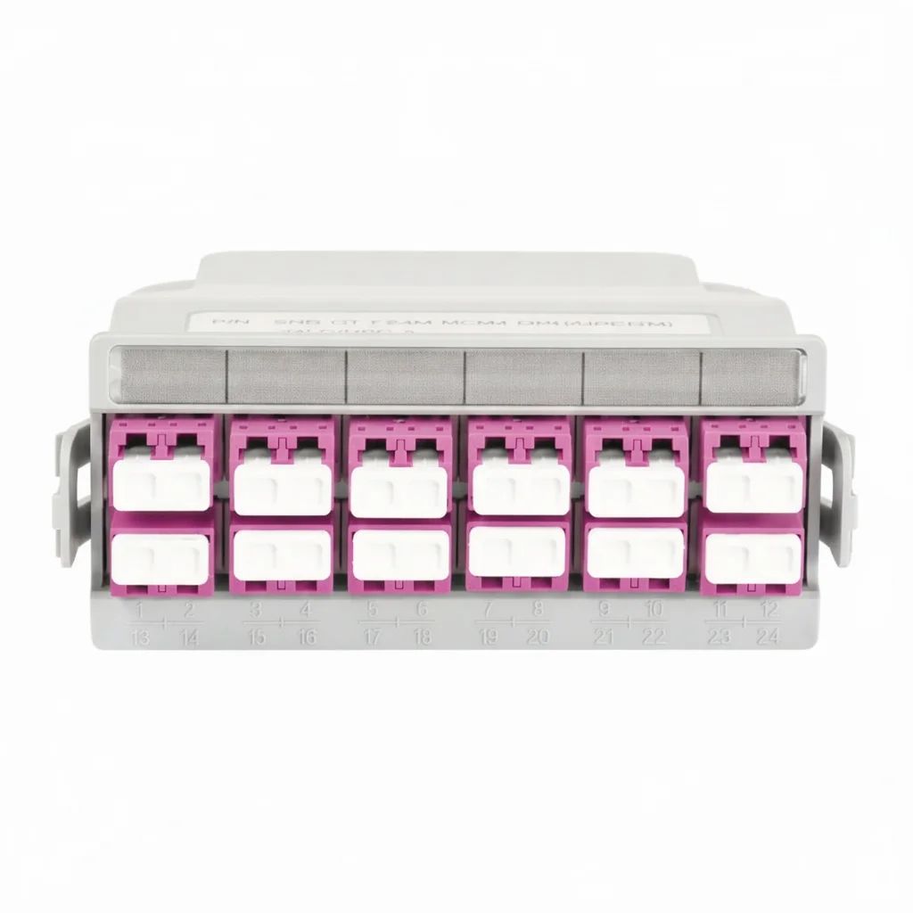 Кассета распределительная  SNR-OT-MCM4-MPO/UPC(M)-24LC/UPC