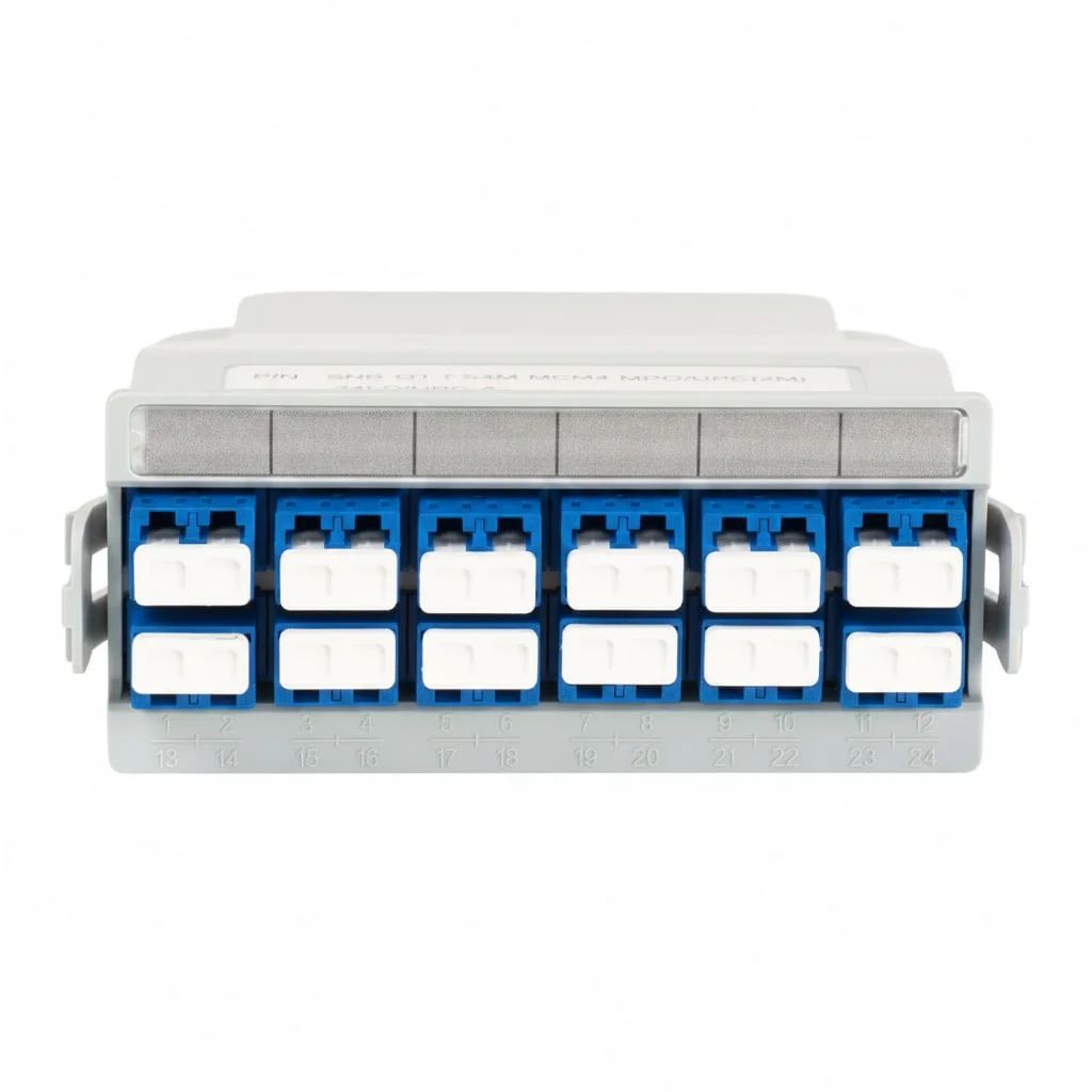 Кассета распределительная  SNR-OT-MCS-MPO/APC(M)-24LC/UPC