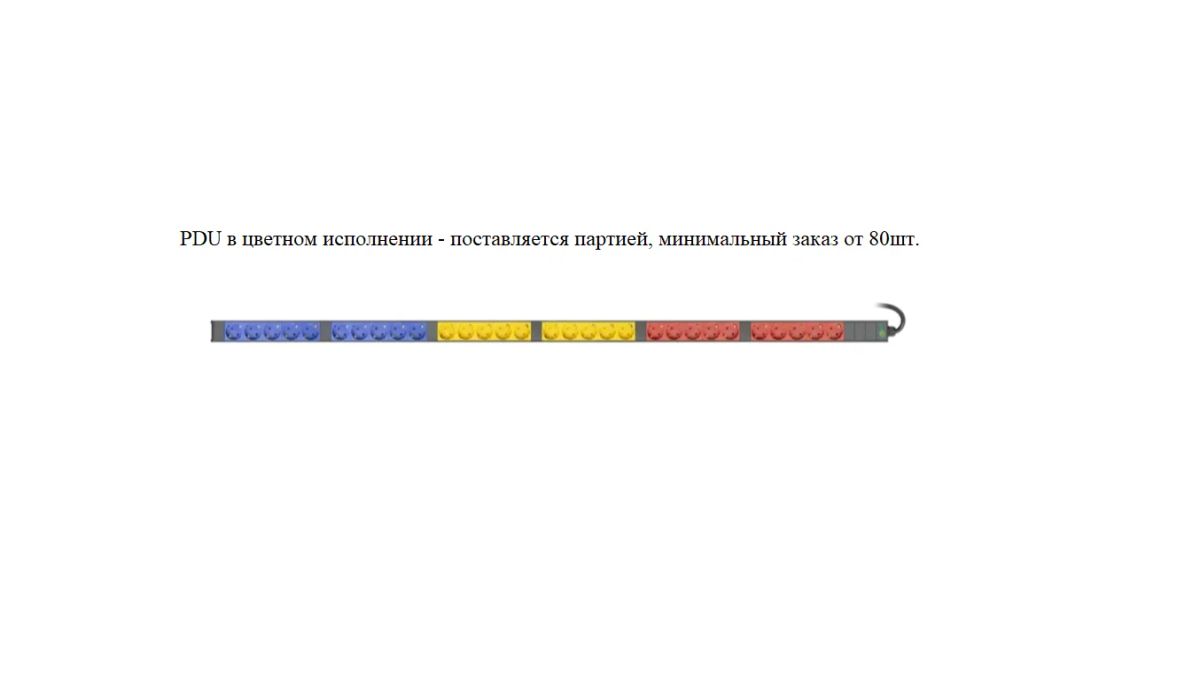 Блок розеток  SNR-PDU-36S-16L3