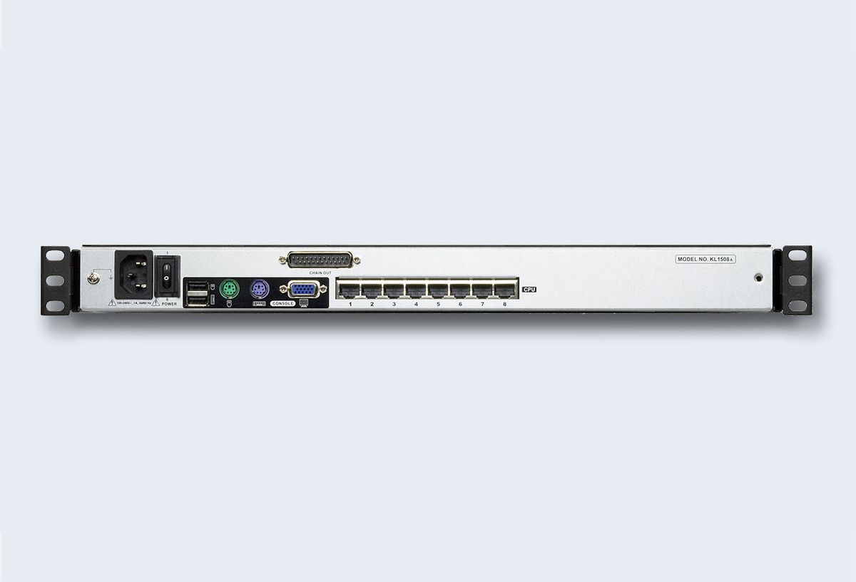 Переключатель KVM  ATEN KL1508AM-AXA-RG