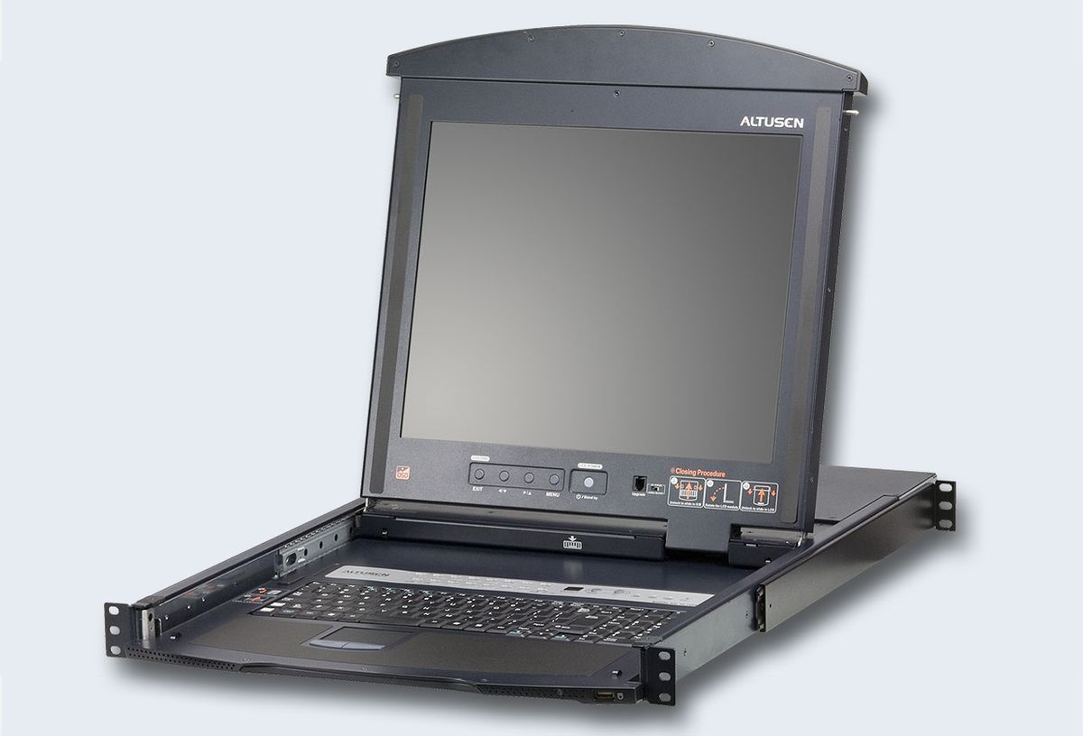 Переключатель KVM  ATEN KL1508AM-AXA-RG