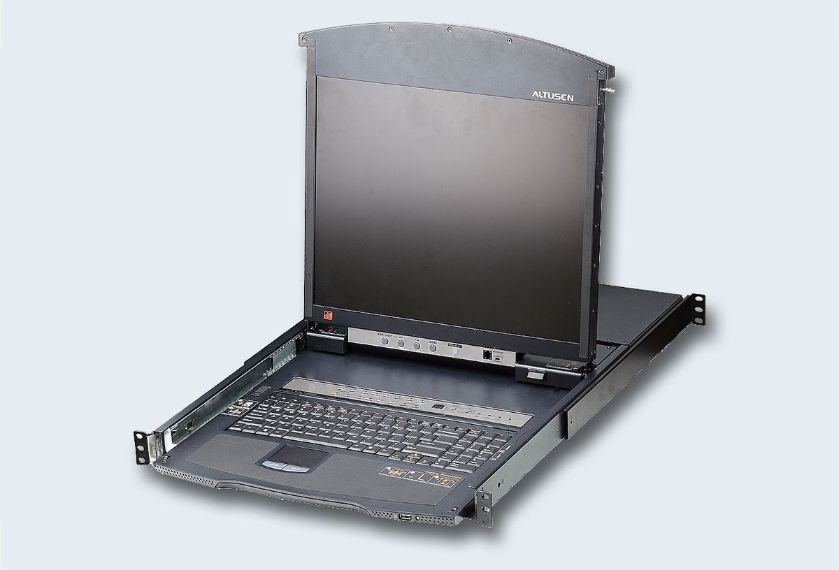 Переключатель KVM  ATEN KL1516AM-AXA-RG