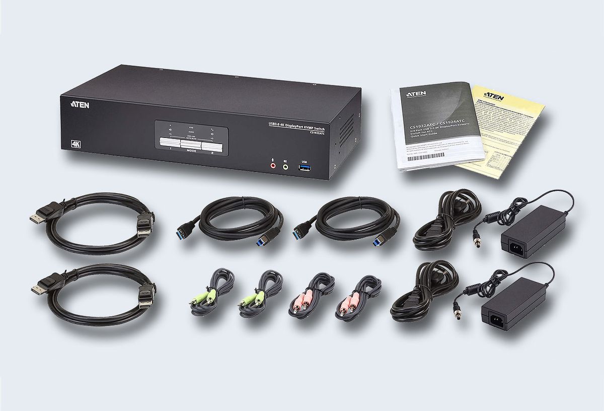 Переключатель KVM  ATEN CS1922ATC-AT-G