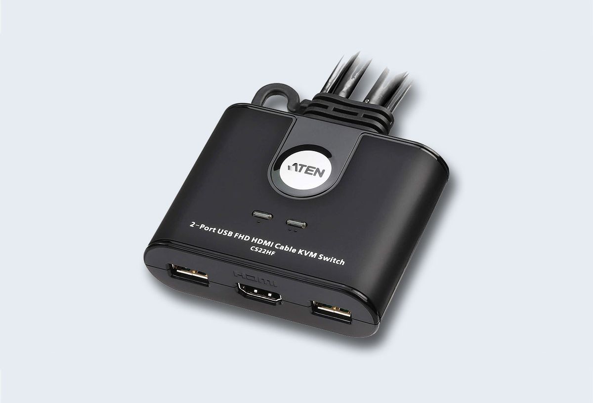 Переключатель KVM  ATEN CS22HF-AT