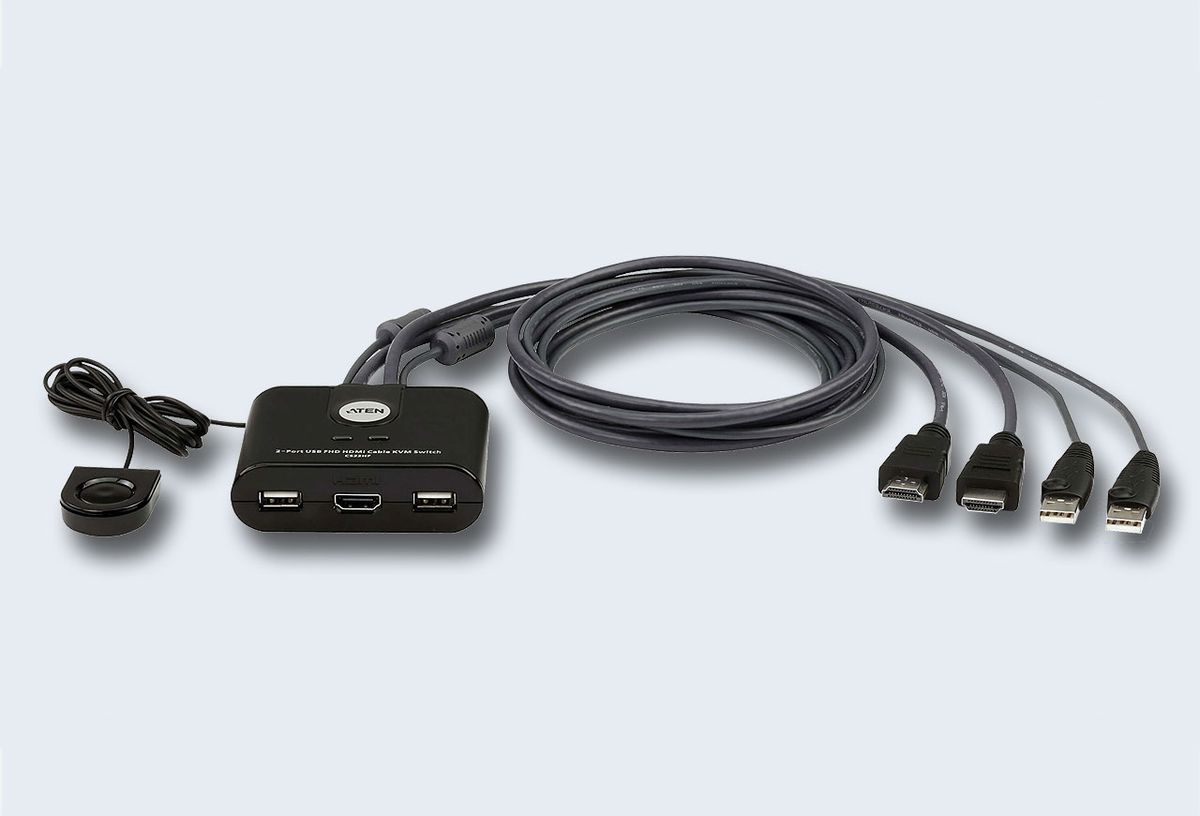 Переключатель KVM  ATEN CS22HF-AT