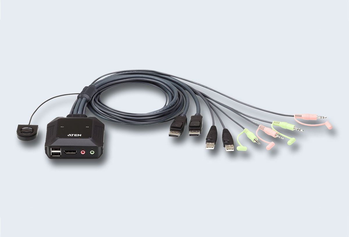 Переключатель KVM  ATEN CS22DP-AT