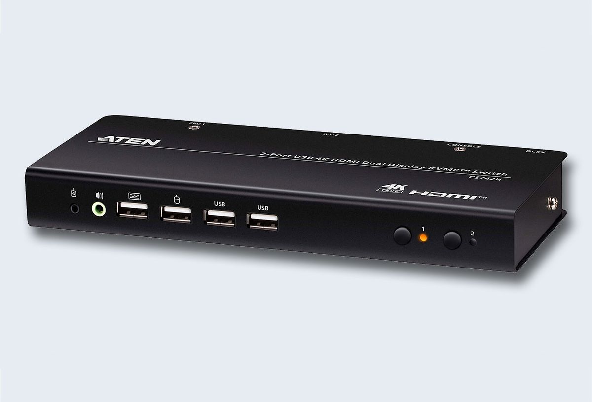 Переключатель KVM  ATEN CS742H-AT-G