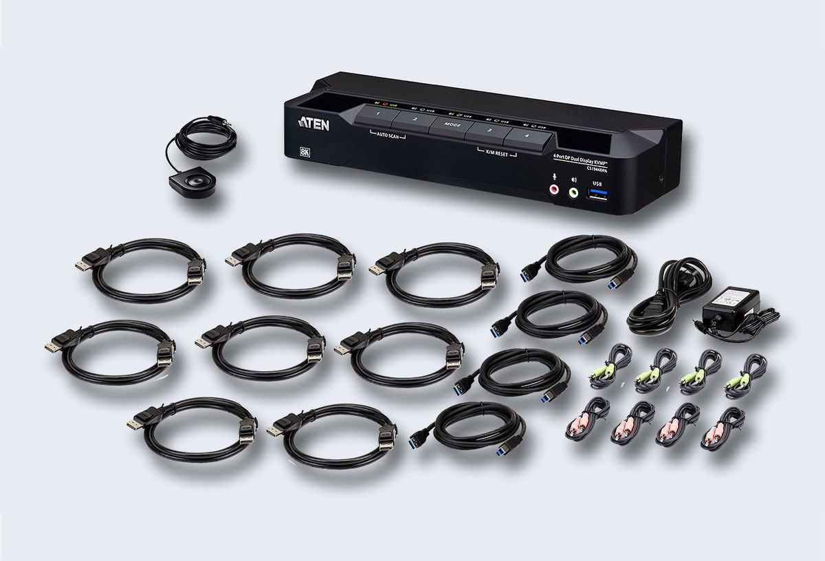 Переключатель KVM  ATEN CS1944DPA-AT-G