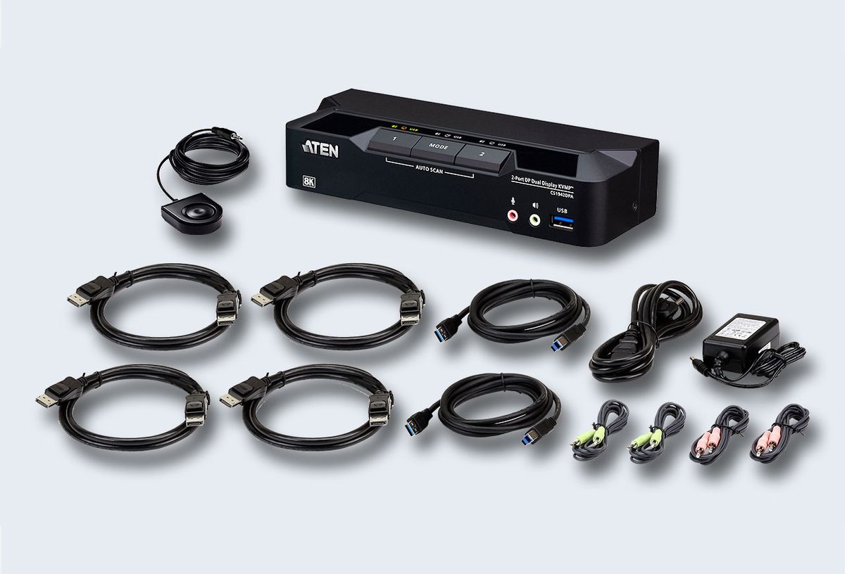 Переключатель KVM  ATEN CS1942DPA-AT-G