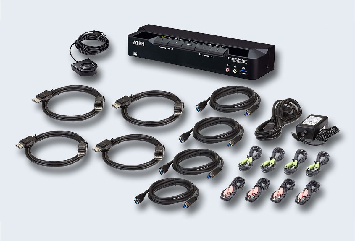 Переключатель KVM  ATEN CS1924A-AT-G