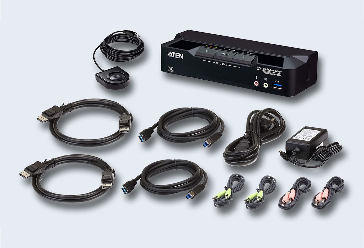 Переключатель KVM  ATEN CS1922A-AT-G