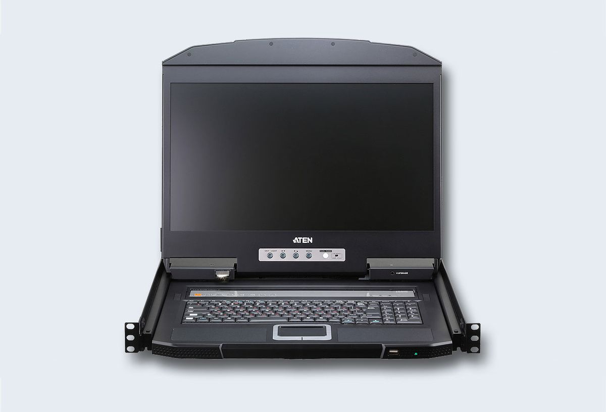 Переключатель KVM  ATEN CL3708INW-ATA-RG