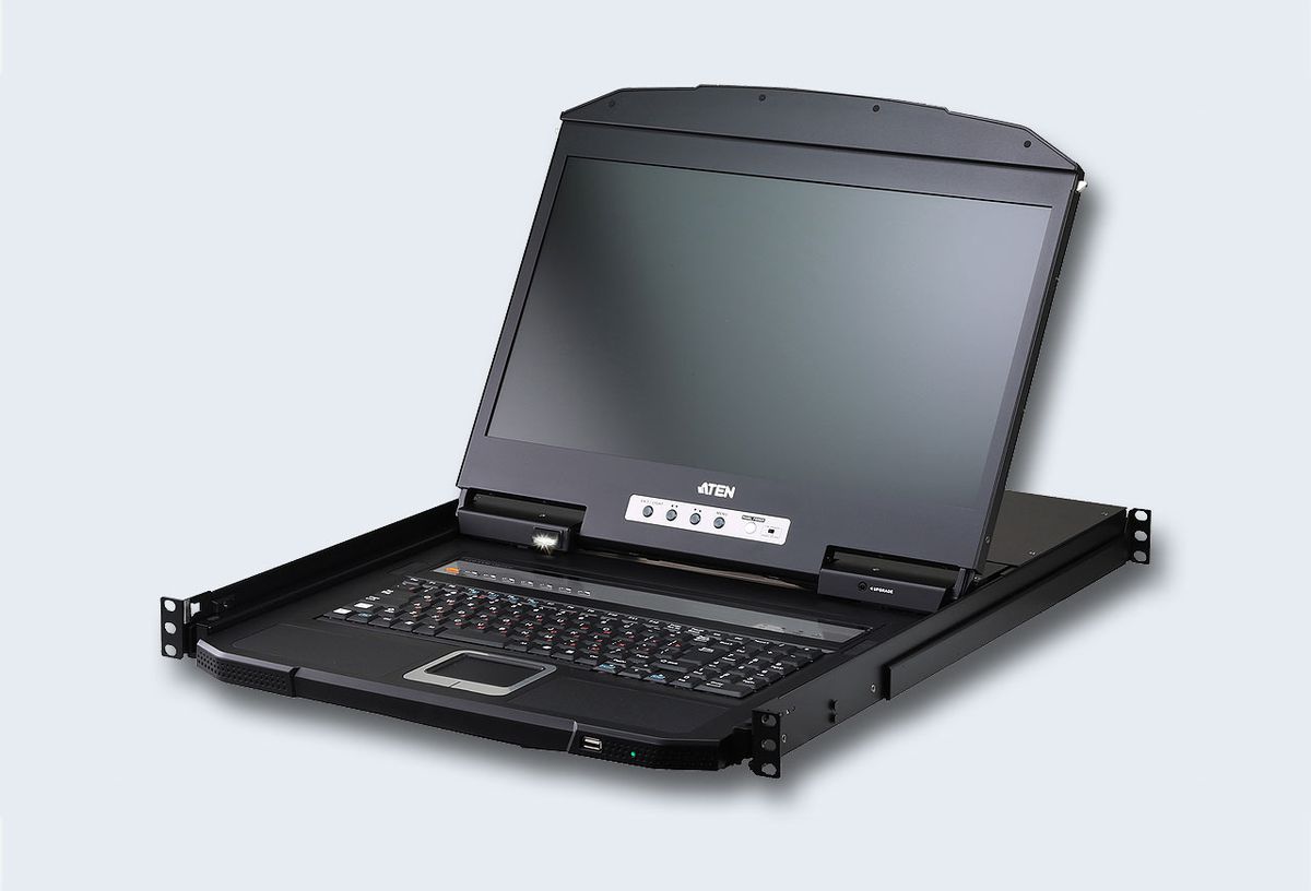 Переключатель KVM  ATEN CL3708INW-ATA-RG
