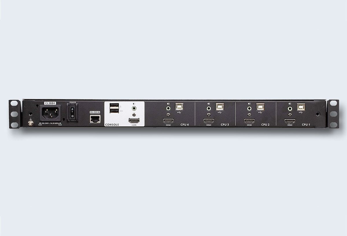 Переключатель KVM  ATEN CL3884NW-ATA-RG